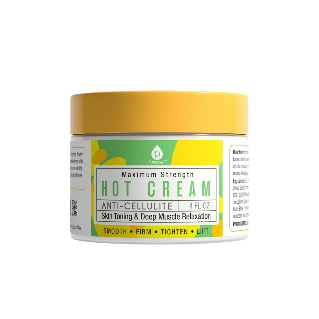 Anti Cellulite & Muscle Relaxation Hot Cream / Crème chauffante anti-cellulite et relaxante musculaire